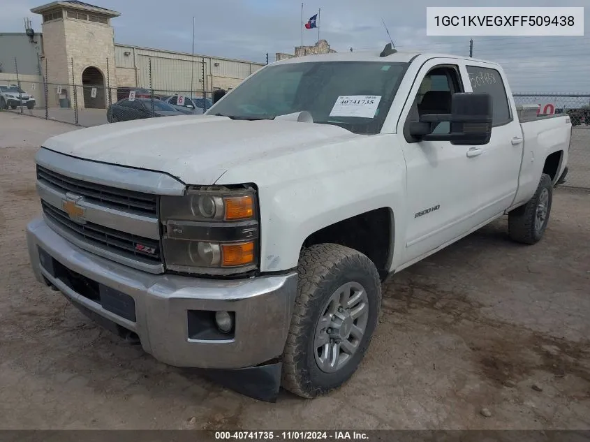 2015 Chevrolet Silverado 2500Hd Lt VIN: 1GC1KVEGXFF509438 Lot: 40741735