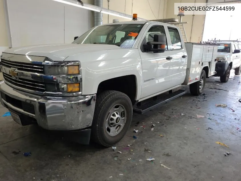 2015 Chevrolet Silverado 2500Hd Wt VIN: 1GB2CUEG2FZ544599 Lot: 40757080