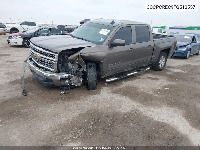 2015 Chevrolet Silverado 1500 1Lt VIN: 3GCPCREC9FG510557 Lot: 40759269