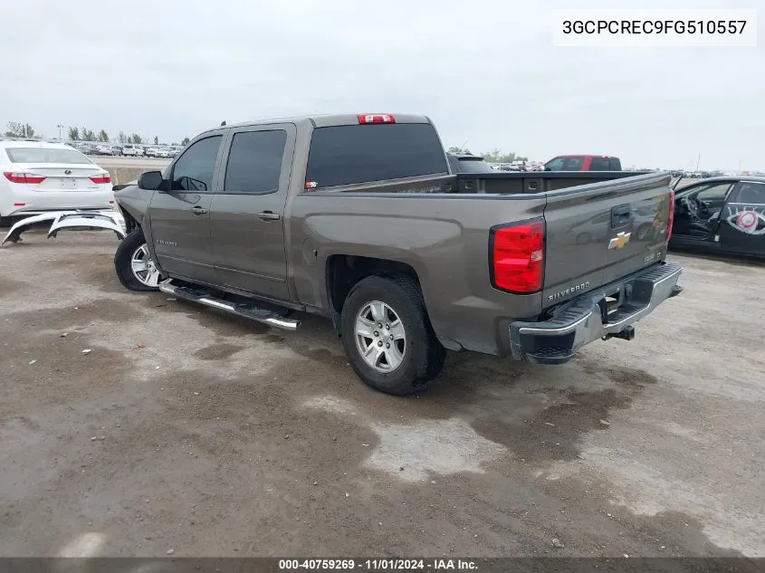 2015 Chevrolet Silverado 1500 1Lt VIN: 3GCPCREC9FG510557 Lot: 40759269