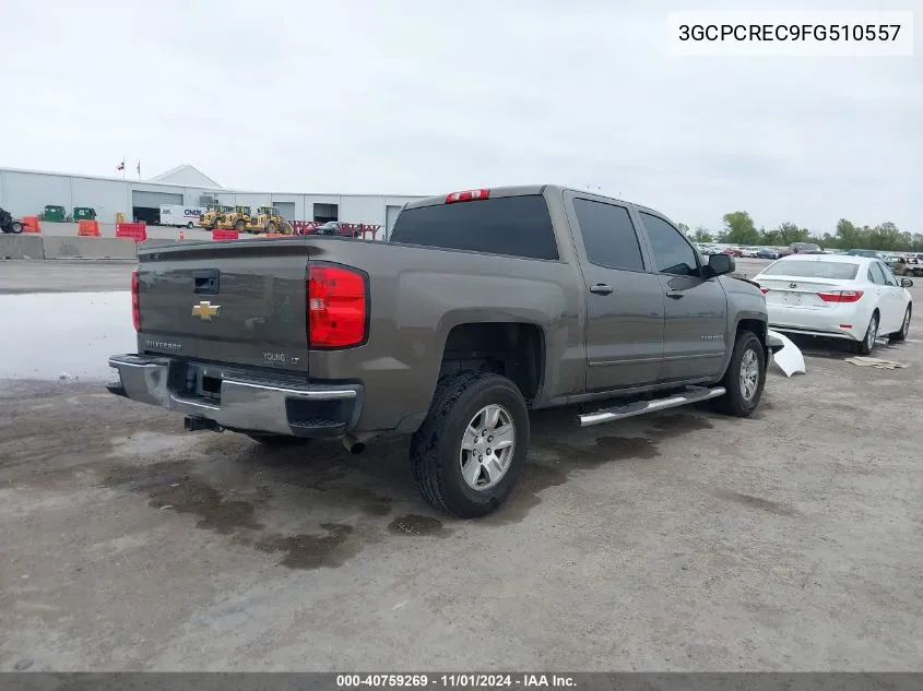 2015 Chevrolet Silverado 1500 1Lt VIN: 3GCPCREC9FG510557 Lot: 40759269