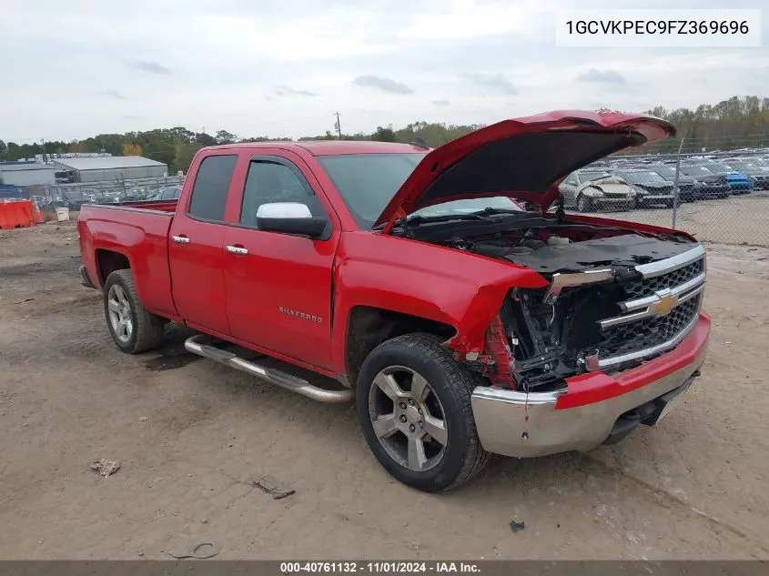 2015 Chevrolet Silverado 1500 Ls VIN: 1GCVKPEC9FZ369696 Lot: 40761132