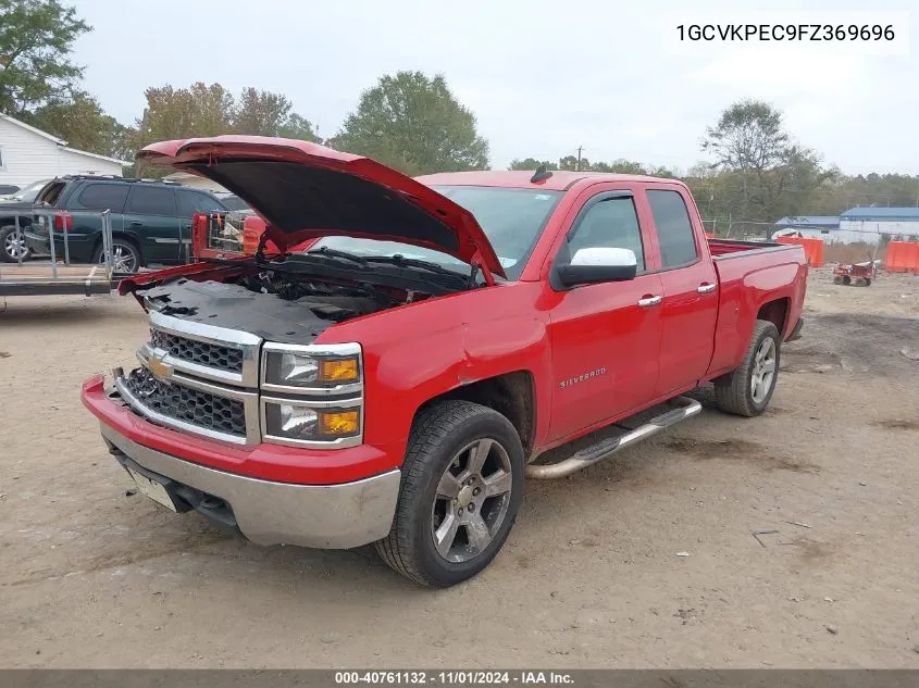 2015 Chevrolet Silverado 1500 Ls VIN: 1GCVKPEC9FZ369696 Lot: 40761132