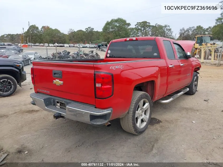 2015 Chevrolet Silverado 1500 Ls VIN: 1GCVKPEC9FZ369696 Lot: 40761132