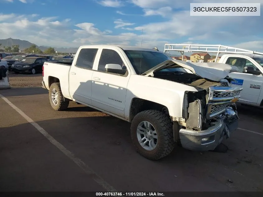 2015 Chevrolet Silverado 1500 1Lt VIN: 3GCUKREC5FG507323 Lot: 40763746