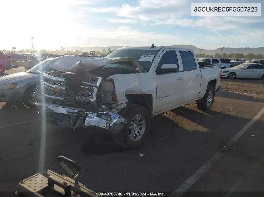 2015 Chevrolet Silverado 1500 1Lt VIN: 3GCUKREC5FG507323 Lot: 40763746