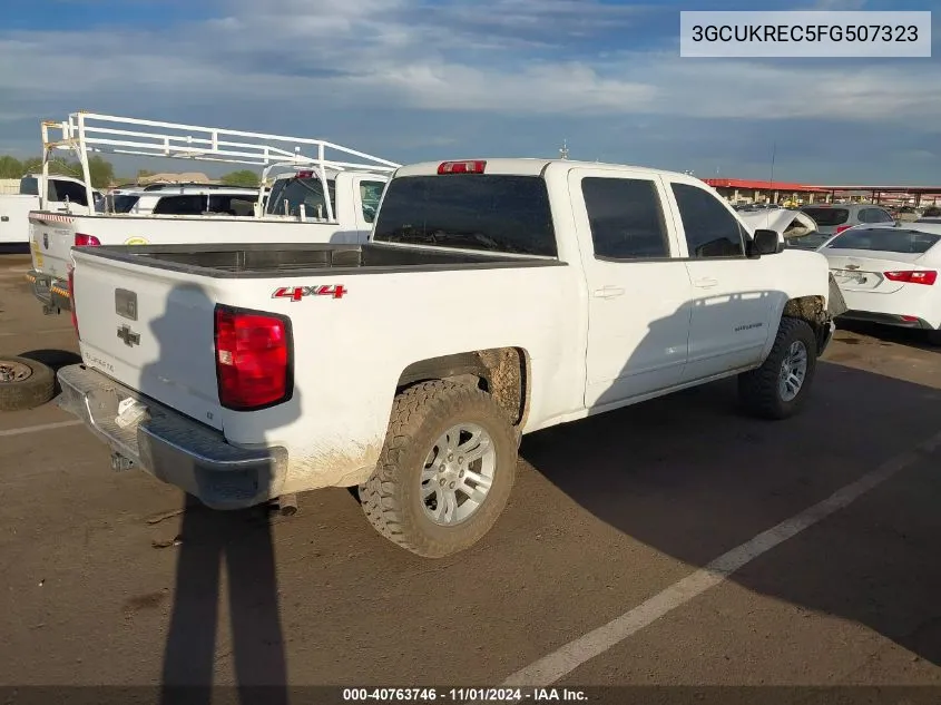 2015 Chevrolet Silverado 1500 1Lt VIN: 3GCUKREC5FG507323 Lot: 40763746