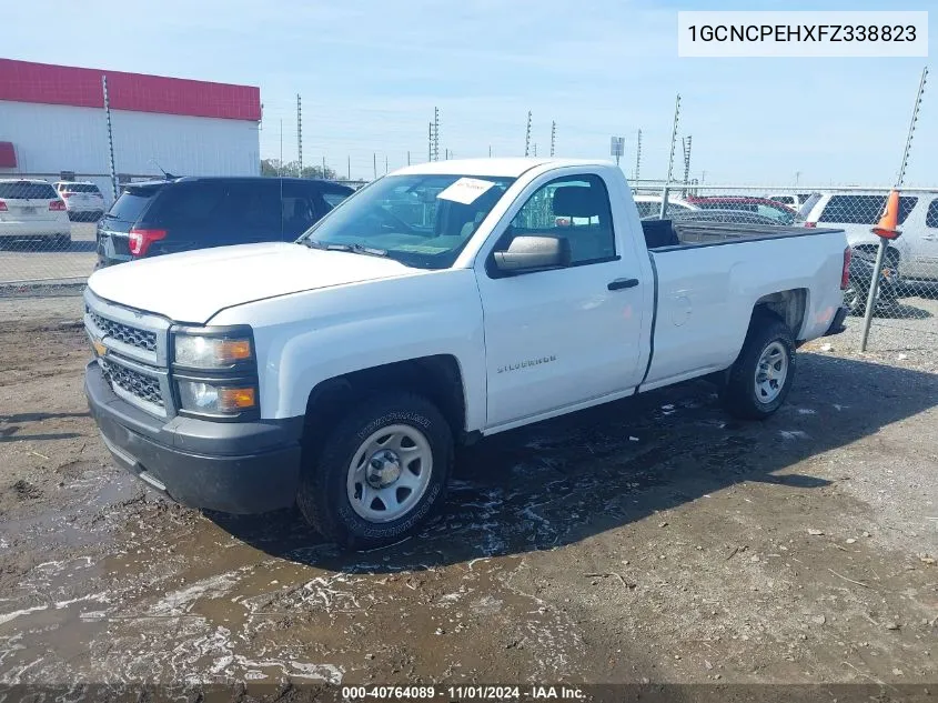 2015 Chevrolet Silverado 1500 Wt VIN: 1GCNCPEHXFZ338823 Lot: 40764089