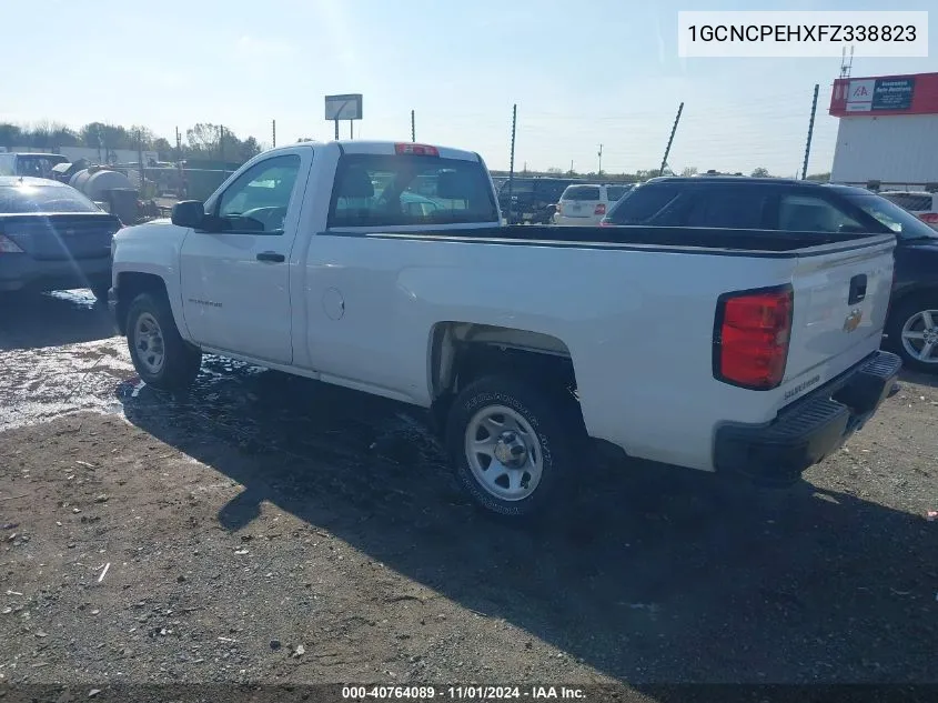 2015 Chevrolet Silverado 1500 Wt VIN: 1GCNCPEHXFZ338823 Lot: 40764089