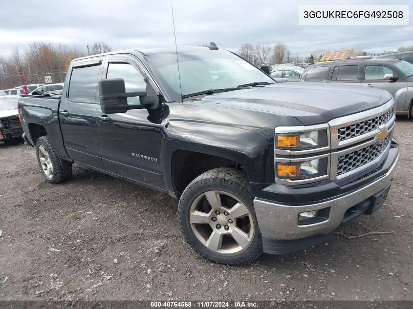 2015 Chevrolet Silverado 1500 1Lt VIN: 3GCUKREC6FG492508 Lot: 40764568