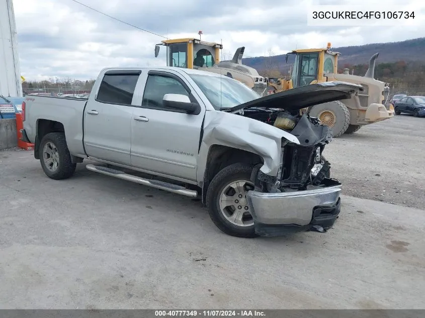 2015 Chevrolet Silverado 1500 1Lt VIN: 3GCUKREC4FG106734 Lot: 40777349