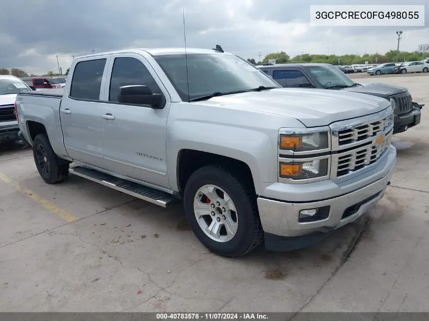 2015 Chevrolet Silverado 1500 2Lt VIN: 3GCPCREC0FG498055 Lot: 40783578