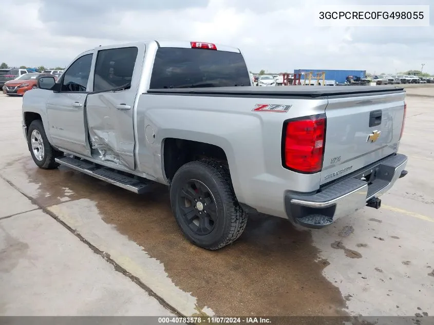 2015 Chevrolet Silverado 1500 2Lt VIN: 3GCPCREC0FG498055 Lot: 40783578