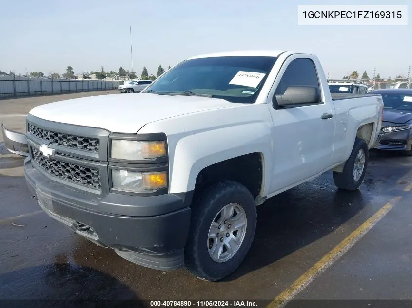 2015 Chevrolet Silverado 1500 Wt VIN: 1GCNKPEC1FZ169315 Lot: 40784890