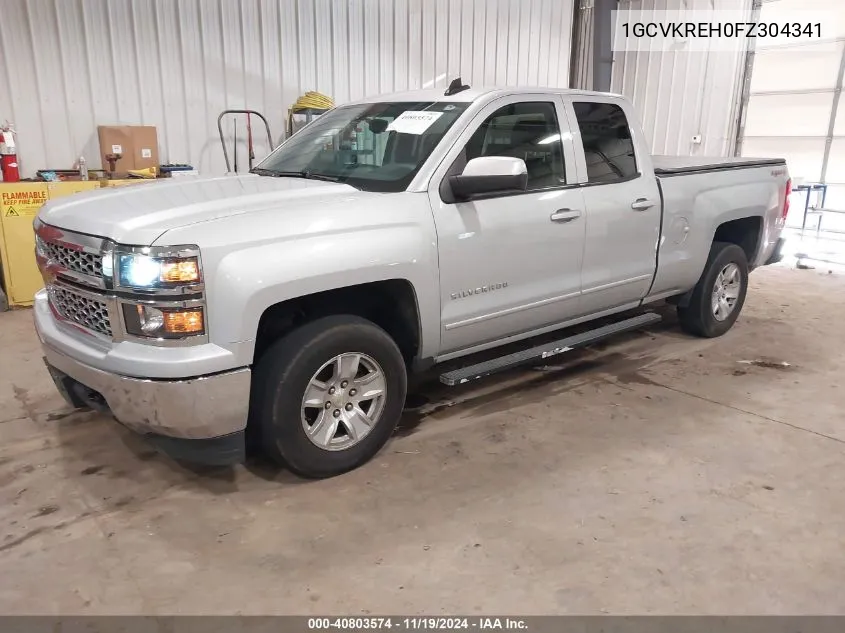 2015 Chevrolet Silverado 1500 1Lt VIN: 1GCVKREH0FZ304341 Lot: 40803574