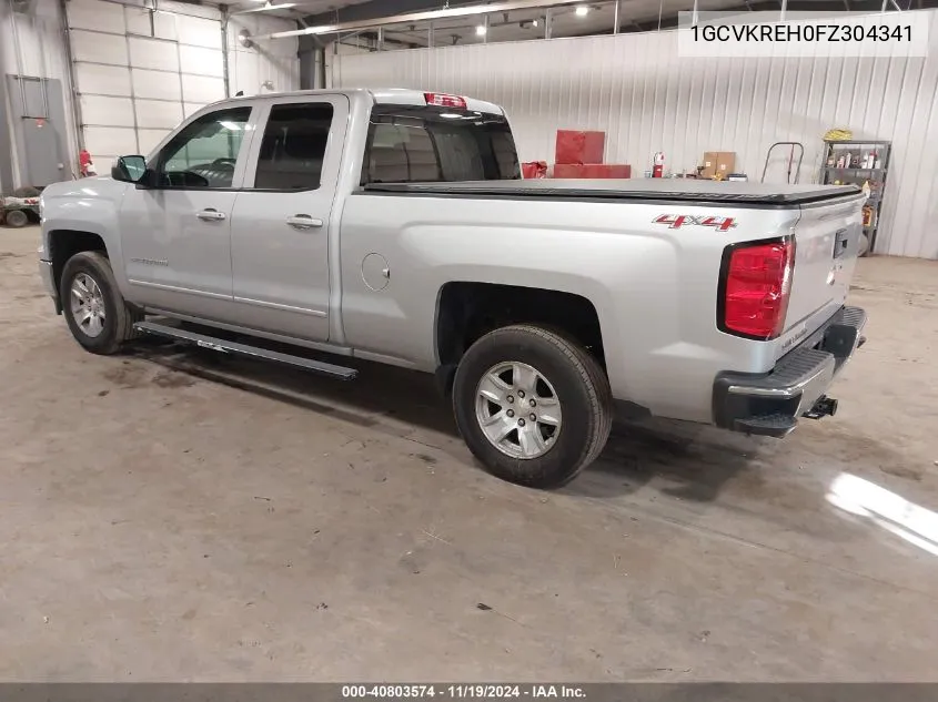 2015 Chevrolet Silverado 1500 1Lt VIN: 1GCVKREH0FZ304341 Lot: 40803574