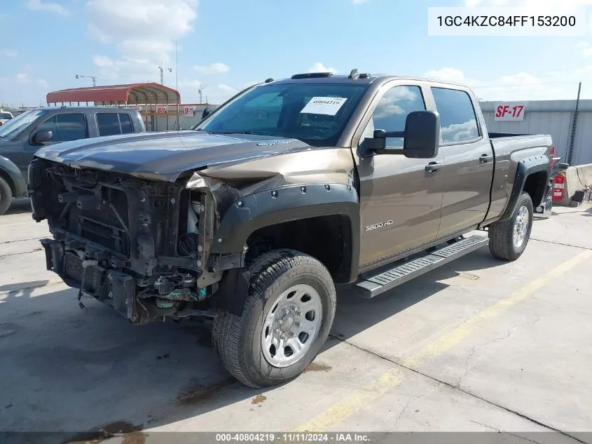 2015 Chevrolet Silverado 3500Hd Lt VIN: 1GC4KZC84FF153200 Lot: 40804219