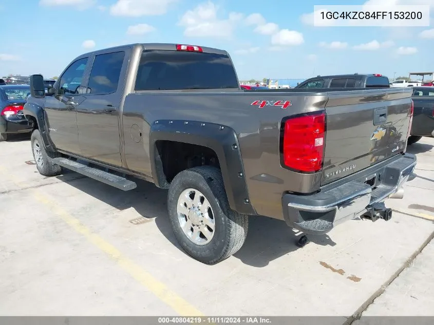 2015 Chevrolet Silverado 3500Hd Lt VIN: 1GC4KZC84FF153200 Lot: 40804219