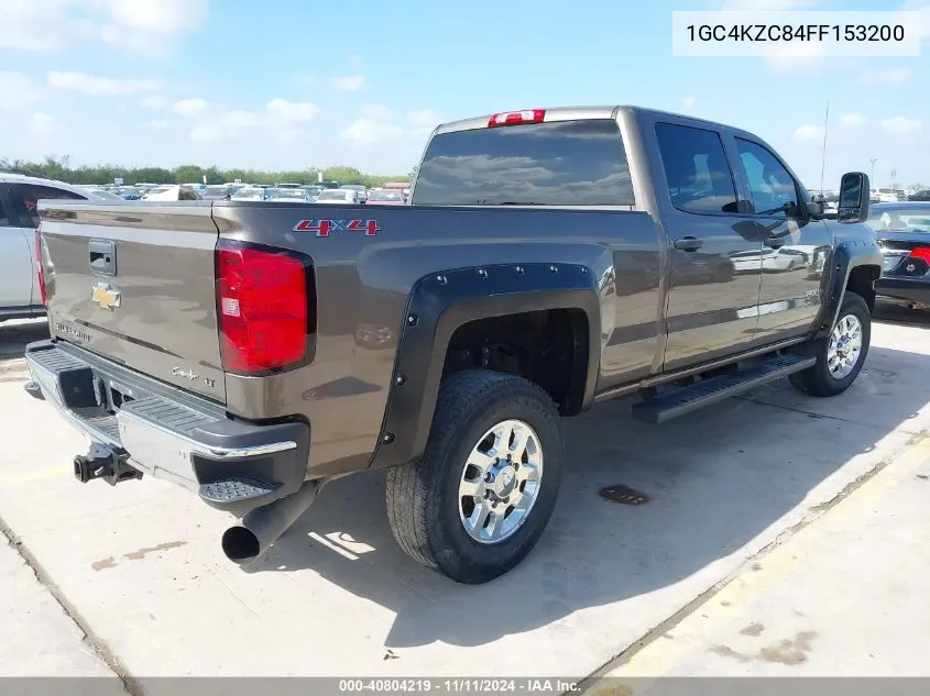 2015 Chevrolet Silverado 3500Hd Lt VIN: 1GC4KZC84FF153200 Lot: 40804219