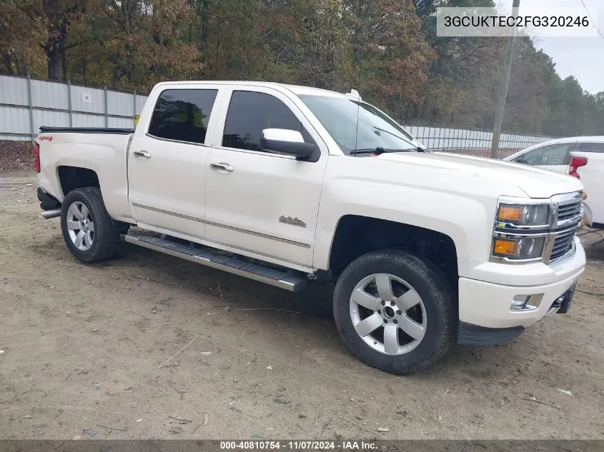 3GCUKTEC2FG320246 2015 Chevrolet Silverado 1500 High Country