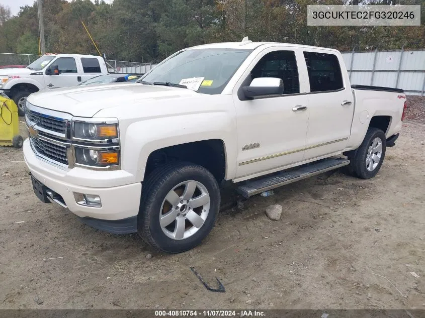 3GCUKTEC2FG320246 2015 Chevrolet Silverado 1500 High Country