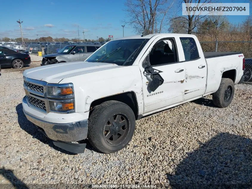 2015 Chevrolet Silverado 1500 1Lt VIN: 1GCVKREH4FZ207904 Lot: 40815650