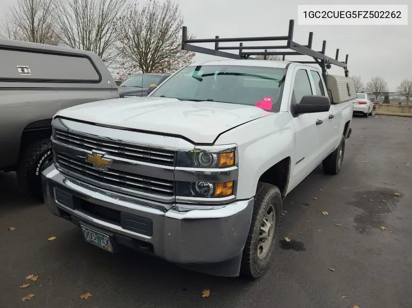 2015 Chevrolet Silverado C2500 Heavy Duty VIN: 1GC2CUEG5FZ502262 Lot: 40815794