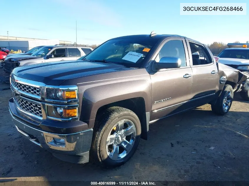 2015 Chevrolet Silverado 1500 1Lz VIN: 3GCUKSEC4FG268466 Lot: 40816599