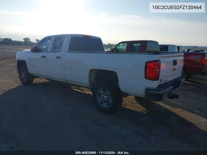 1GC2CUEG2FZ120464 2015 Chevrolet Silverado 2500Hd Wt