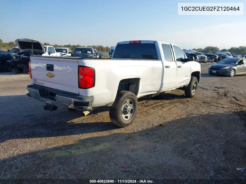 1GC2CUEG2FZ120464 2015 Chevrolet Silverado 2500Hd Wt