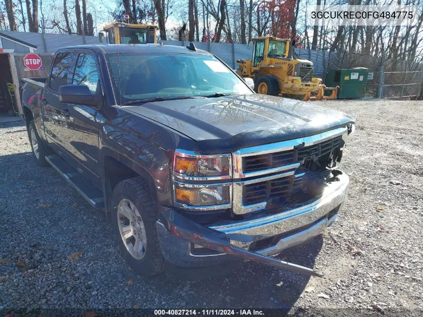 2015 Chevrolet Silverado 1500 2Lt VIN: 3GCUKREC0FG484775 Lot: 40827214