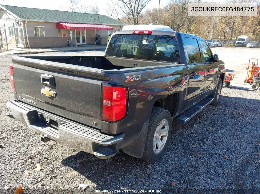 2015 Chevrolet Silverado 1500 2Lt VIN: 3GCUKREC0FG484775 Lot: 40827214