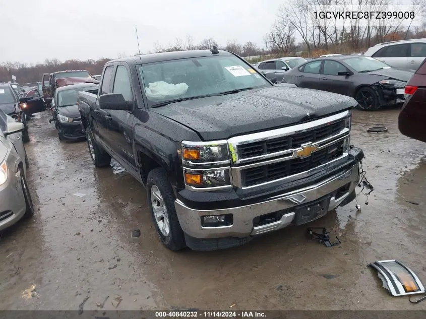 2015 Chevrolet Silverado 1500 2Lt VIN: 1GCVKREC8FZ399008 Lot: 40840232