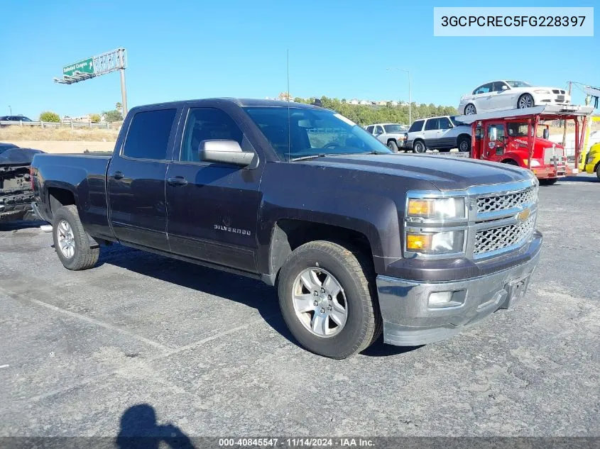 2015 Chevrolet Silverado 1500 1Lt VIN: 3GCPCREC5FG228397 Lot: 40845547