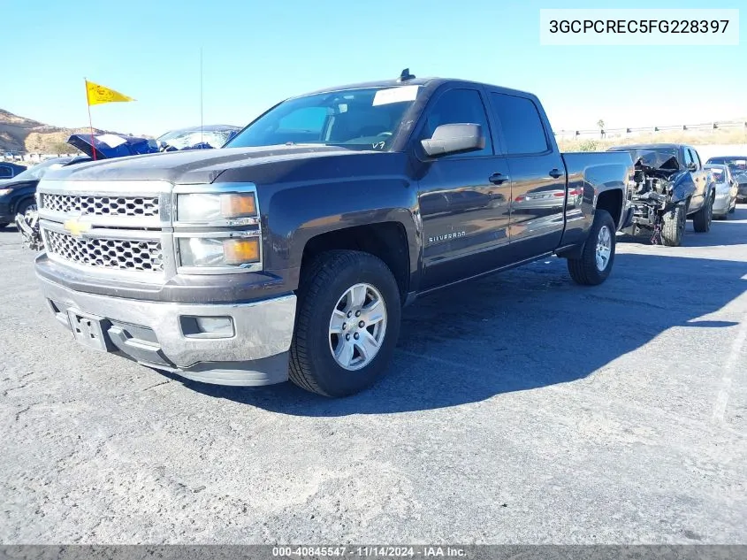 2015 Chevrolet Silverado 1500 1Lt VIN: 3GCPCREC5FG228397 Lot: 40845547