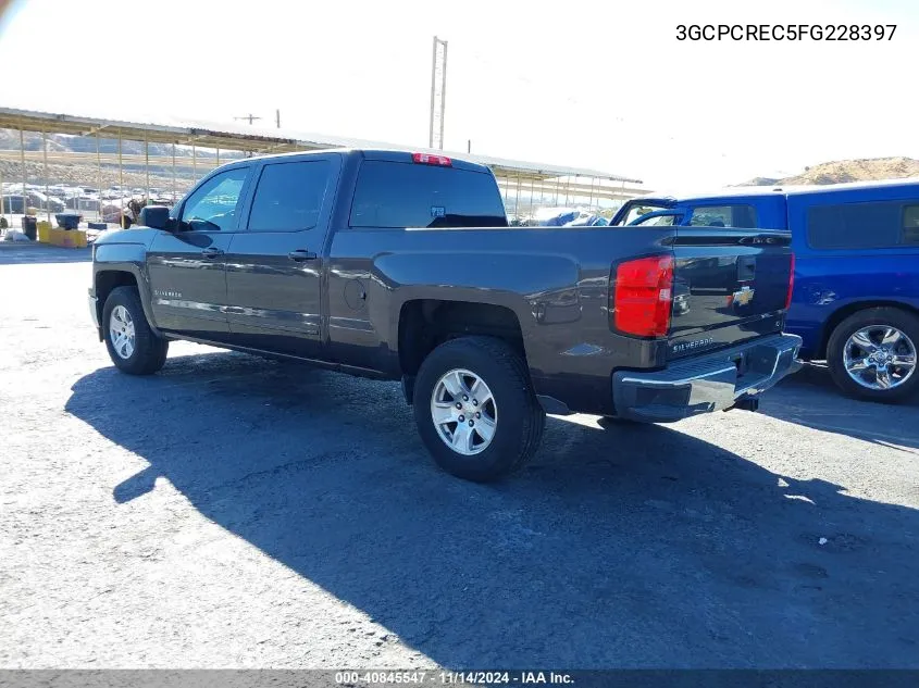 2015 Chevrolet Silverado 1500 1Lt VIN: 3GCPCREC5FG228397 Lot: 40845547