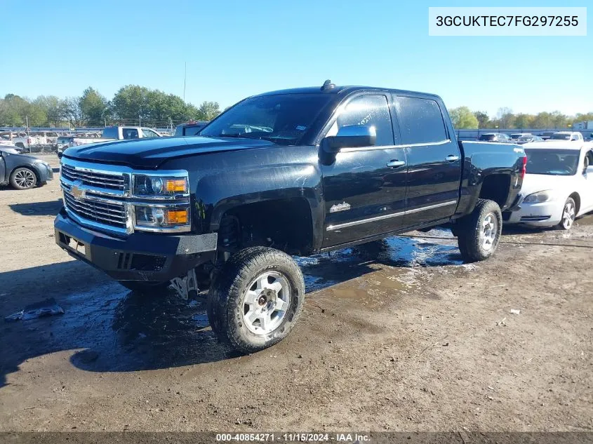 2015 Chevrolet Silverado 1500 High Country VIN: 3GCUKTEC7FG297255 Lot: 40854271