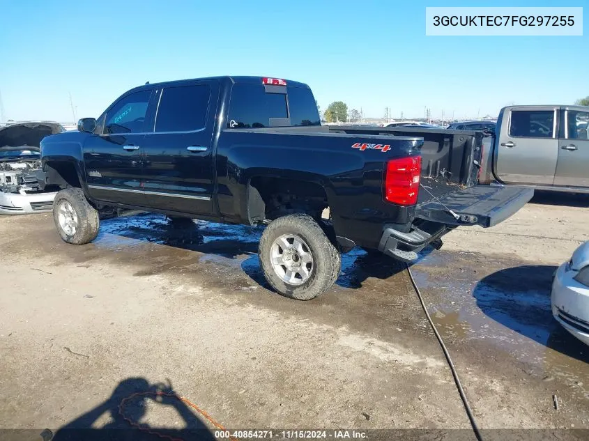 2015 Chevrolet Silverado 1500 High Country VIN: 3GCUKTEC7FG297255 Lot: 40854271