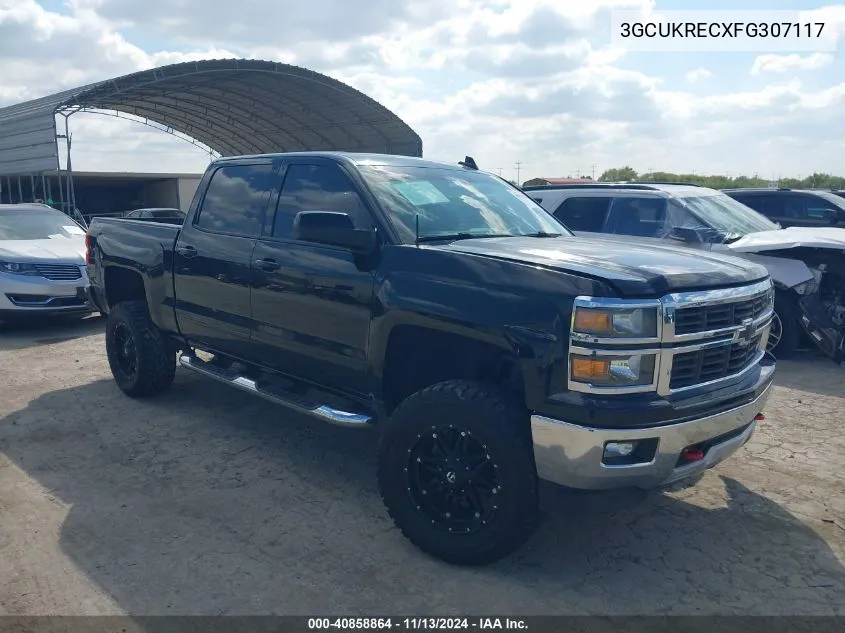 2015 Chevrolet Silverado 1500 2Lt VIN: 3GCUKRECXFG307117 Lot: 40858864