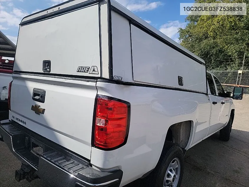 2015 Chevrolet Silverado 2500Hd Wt VIN: 1GC2CUEG3FZ538838 Lot: 40866163