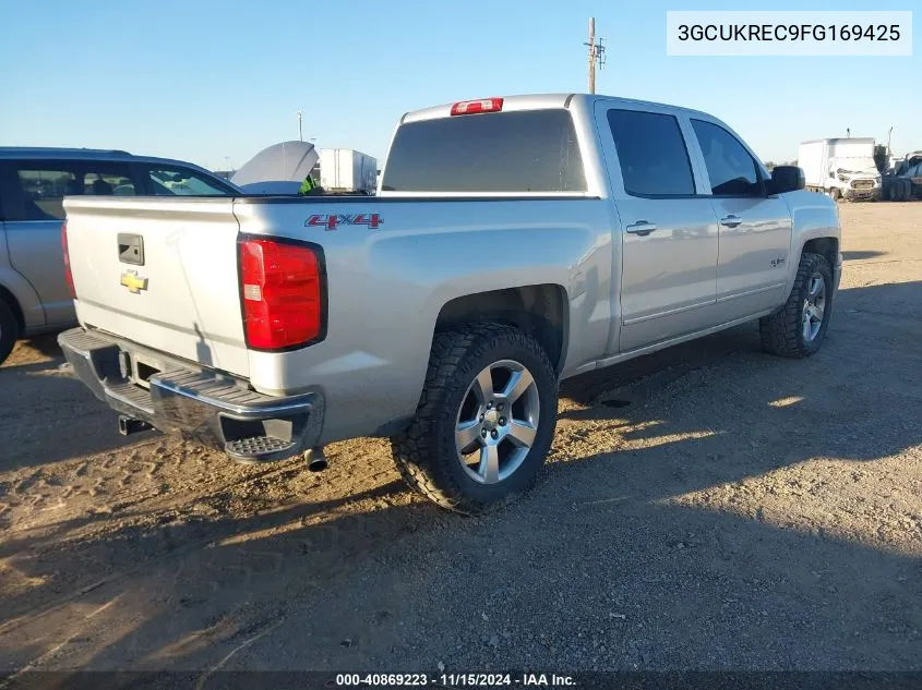 2015 Chevrolet Silverado 1500 1Lt VIN: 3GCUKREC9FG169425 Lot: 40869223