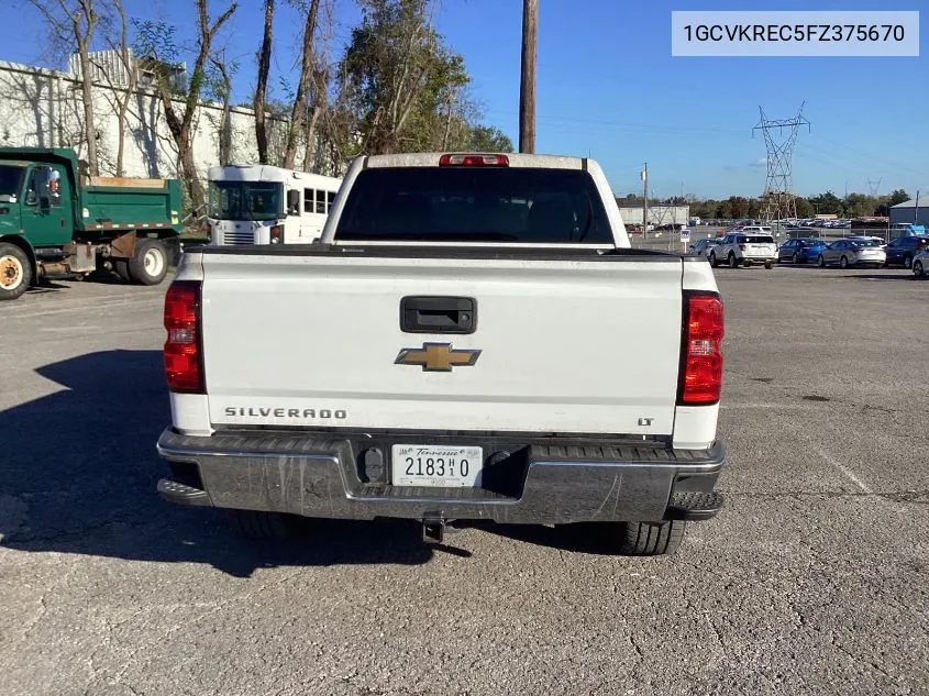 2015 Chevrolet Silverado K1500 Lt VIN: 1GCVKREC5FZ375670 Lot: 40879068