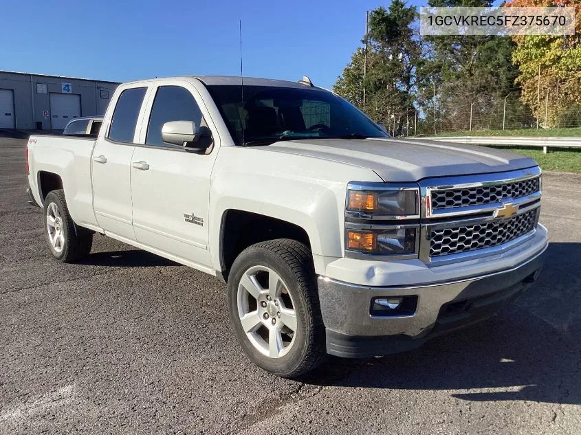 2015 Chevrolet Silverado K1500 Lt VIN: 1GCVKREC5FZ375670 Lot: 40879068