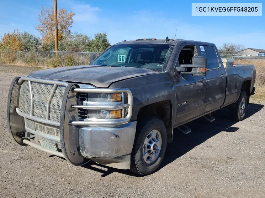 2015 Chevrolet Silverado 2500Hd Lt VIN: 1GC1KVEG6FF548205 Lot: 40896938