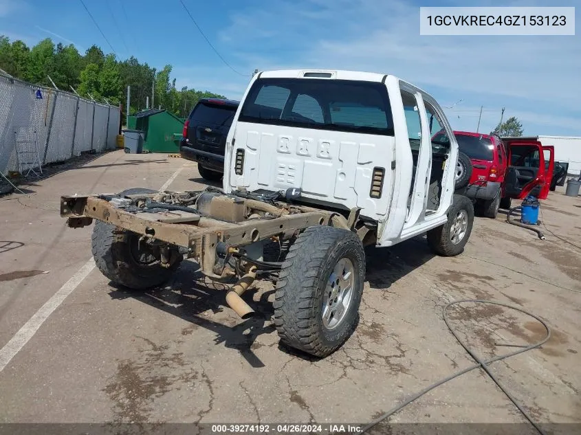 2016 Chevrolet Silverado 1500 1Lt VIN: 1GCVKREC4GZ153123 Lot: 39274192