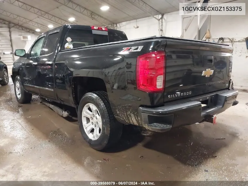 1GCVKSECXGZ153375 2016 Chevrolet Silverado 1500 2Lz