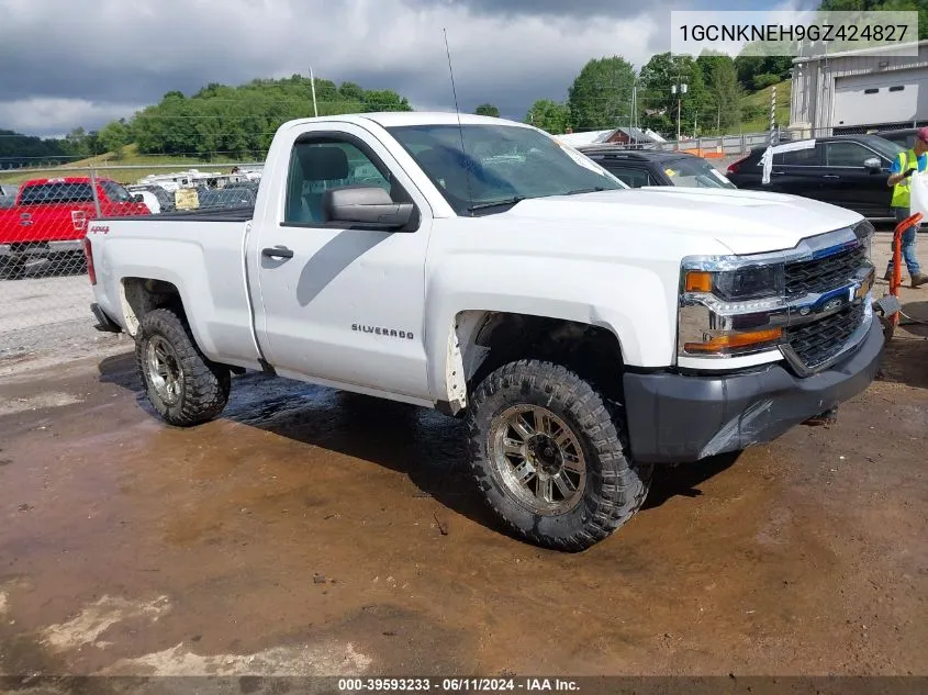 2016 Chevrolet Silverado 1500 Wt VIN: 1GCNKNEH9GZ424827 Lot: 39593233