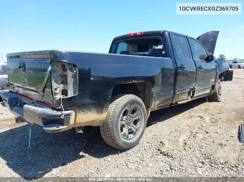 2016 Chevrolet Silverado 1500 2Lt VIN: 1GCVKRECXGZ369705 Lot: 39638178