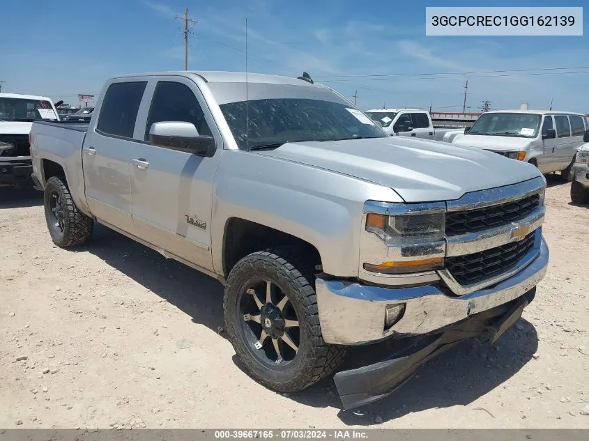 3GCPCREC1GG162139 2016 Chevrolet Silverado 1500 1Lt