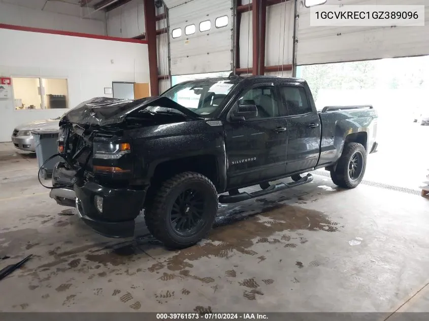 2016 Chevrolet Silverado 1500 1Lt/2Lt VIN: 1GCVKREC1GZ389096 Lot: 39761573